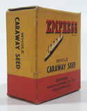 Vintage Empress Whole Caraway Seed Small 2 1/2" Tall Food Box