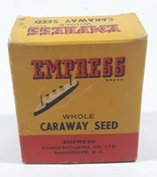 Vintage Empress Whole Caraway Seed Small 2 1/2" Tall Food Box