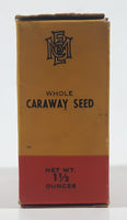 Vintage Empress Whole Caraway Seed Small 2 1/2" Tall Food Box