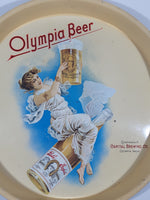 Vintage Olympia Beer Compliments of Capital Brewing Co. Olympia, Wash 13" Metal Beverage Serving Tray