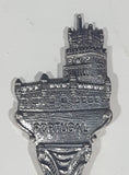 Portugal Belem Tower Travel Souvenir EPNS Silver Plated Metal Spoon