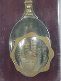 Wien Vienna Austria Gold Tone Metal Spoon