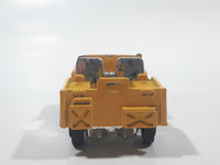 Summer Marz Karz S-8634 Jeep 4x4 Yellow Die Cast Toy Car Vehicle Busted Bumper