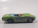Vintage Playart Toyota 2000GT Convertible Green Die Cast Toy Car Vehicle