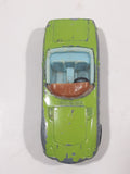 Vintage Playart Toyota 2000GT Convertible Green Die Cast Toy Car Vehicle