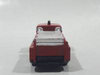 Maisto Denver Pumper Truck Red Fire Engine Die Cast Toy Car Emergency Rescue Vehicle