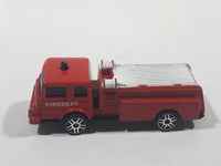 Maisto Denver Pumper Truck Red Fire Engine Die Cast Toy Car Emergency Rescue Vehicle