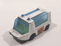 Vintage 1971 Lesney Products Matchbox Superfast No. 46 Stretcha Fetcha Amphibious Ambulance Rescue White Die Cast Toy Car Emergency Vehicle