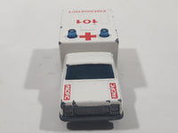Vintage 1982 Lesney Matchbox Superfast No. 41 Code Red Pacific Ambulance White Die Cast Toy Car Vehicle