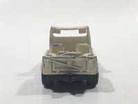 Vintage 1981 ERTL Dukes of Hazzard Daisy Duke's Jeep White Cream Die Cast Toy Car Vehicle 1/64 Scale