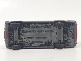 Vintage Lesney Products Matchbox No. 24 Rolls Royce Silver Shadow Red Die Cast Toy Car Vehicle with Opening Trunk
