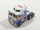 Vintage 1984 Matchbox Convoy Kenworth Aerodyne (COE) Nasa Transporter White Die Cast Toy Car Vehicle