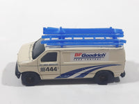 2007 Matchbox Garage Works Ford Panel Van BF Goodrich White Die Cast Car Vehicle