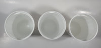 Packer Plastics Harley Davidson Motor Cycles 1903 1998 95th Anniversary 6 1/4" Tall Plastic Cups Lot of 3