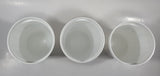 Packer Plastics Harley Davidson Motor Cycles 1903 1998 95th Anniversary 6 1/4" Tall Plastic Cups Lot of 3
