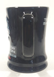 2009 Six Flags Magic Mountain Terminator Salvation The Ride Black 3 3/4" Tall Ceramic Coffee Mug Cup