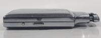 Antique Ronson Mastercase Chrome Art Deco Design Cigarette Case and Gas Lighter Combo