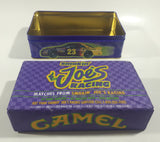 1994 Camel Smokin Joe's Cigarettes Smokes Nascar Racing Match Packs Hinged Tin Metal Container Tobacco Collectible - With Sealed Never Opened Matches NO LID