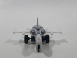 Fighter Jet Airplane Plastic Grey Toy Aircraft