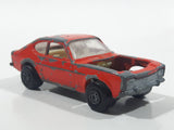 Vintage 1975 Lesney Matchbox Superfast Rolamatics No. 87 Hot Rocker Red Orange Die Cast Toy Car Vehicle