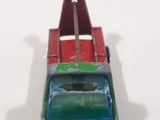 Vintage PlayArt Cement Mixer Green and Red Die Cast Toy Car Construction Building Equipment Vehicle
