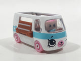 Moose Shopkins White Die Cast Toy Car Vehicle