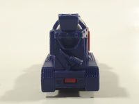 Unknown Brand Red Blue White Cement Mixer Truck Die Cast Toy Car Vehicle