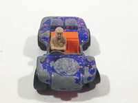 Vintage 1973 Lesney Products Rolamatics Beach Hopper Purple with Pink Speckles Die Cast Toy Car Vehicle - Bouncing Driver