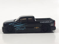 Maisto 2004 Chevrolet Silverado SS Black Die Cast Toy Car Vehicle with Rubber Tires