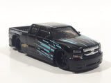 Maisto 2004 Chevrolet Silverado SS Black Die Cast Toy Car Vehicle with Rubber Tires