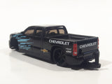 Maisto 2004 Chevrolet Silverado SS Black Die Cast Toy Car Vehicle with Rubber Tires