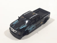 Maisto 2004 Chevrolet Silverado SS Black Die Cast Toy Car Vehicle with Rubber Tires
