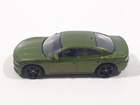 2019 Matchbox MBX Road Trip 2018 Dodge Charger Metalflake Green Die Cast Toy Car Vehicle