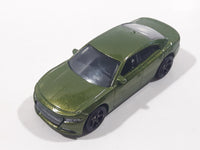 2019 Matchbox MBX Road Trip 2018 Dodge Charger Metalflake Green Die Cast Toy Car Vehicle