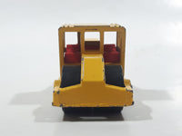 Vintage 1979 Lesney Matchbox No. 72 Bomag Road Roller Yellow Die Cast Toy Car Construction Vehicle
