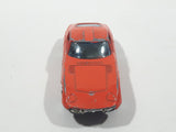 Vintage Yatming No. 1006 Toyota 2000 GT Orange Die Cast Toy Car Vehicle