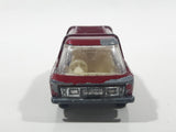 Vintage 1970 Lesney Matchbox Series No. 22 Freeman Inter-City Communter Metallic Red Die Cast Toy Car Vehicle