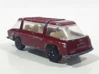 Vintage 1970 Lesney Matchbox Series No. 22 Freeman Inter-City Communter Metallic Red Die Cast Toy Car Vehicle