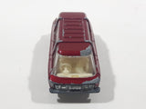 Vintage 1970 Lesney Matchbox Series No. 22 Freeman Inter-City Communter Metallic Red Die Cast Toy Car Vehicle