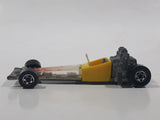 Vintage 1977 Hot Wheels Odd Rod Yellow and Clear Die Cast Toy Dragster Race Car Vehicle