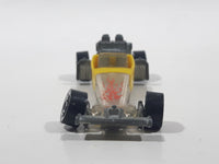 Vintage 1977 Hot Wheels Odd Rod Yellow and Clear Die Cast Toy Dragster Race Car Vehicle