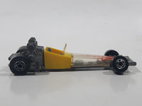 Vintage 1977 Hot Wheels Odd Rod Yellow and Clear Die Cast Toy Dragster Race Car Vehicle