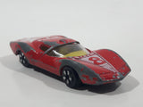 Vintage Playart Chevrolet Astro #8 Mobil Red Die Cast Toy Car Vehicle