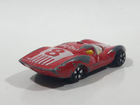 Vintage Playart Chevrolet Astro #8 Mobil Red Die Cast Toy Car Vehicle