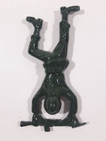 Soldier Laying Down with Gun 4 1/2" Long Green Heavy Metal Bottle Opener