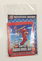 2012 MJ Holding Company Enter Play Nintendo New Super Mario Bros. Wii Official Sticker Collection 25 Stickers Inside New in Package