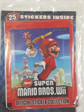 2012 MJ Holding Company Enter Play Nintendo New Super Mario Bros. Wii Official Sticker Collection 25 Stickers Inside New in Package