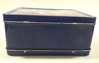 Nintendo Wii Gaming Console Super Mario Bros. Character Themed Dark Blue Tin Metal Lunch Box