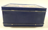 Nintendo Wii Gaming Console Super Mario Bros. Character Themed Dark Blue Tin Metal Lunch Box