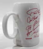 Rare Vintage Giftcraft Galaxy NHL Montreal Canadiens Les Canadiens 1988/89 Player Signatures 5 3/8" Tall Ceramic Beer Mug